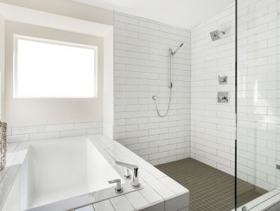 Open Shower Layout